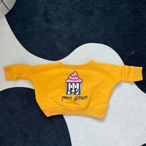 Hugo loves tiki baby sweatshirt